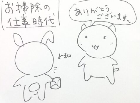 マンガ日記１「お仕事別ありがとう」